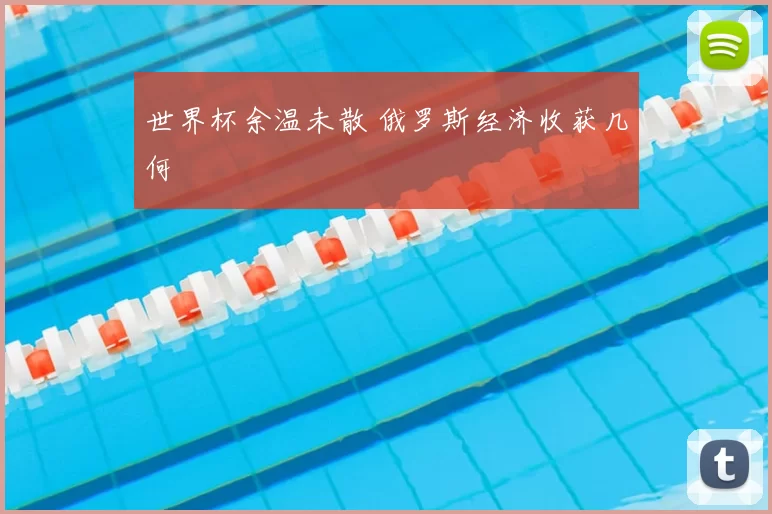 世界杯余温未散 俄罗斯经济收获几何