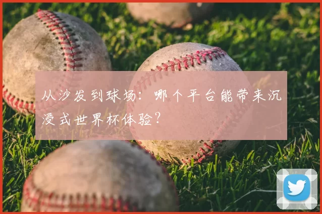 从沙发到球场:哪个平台能带来沉浸式世界杯体验?